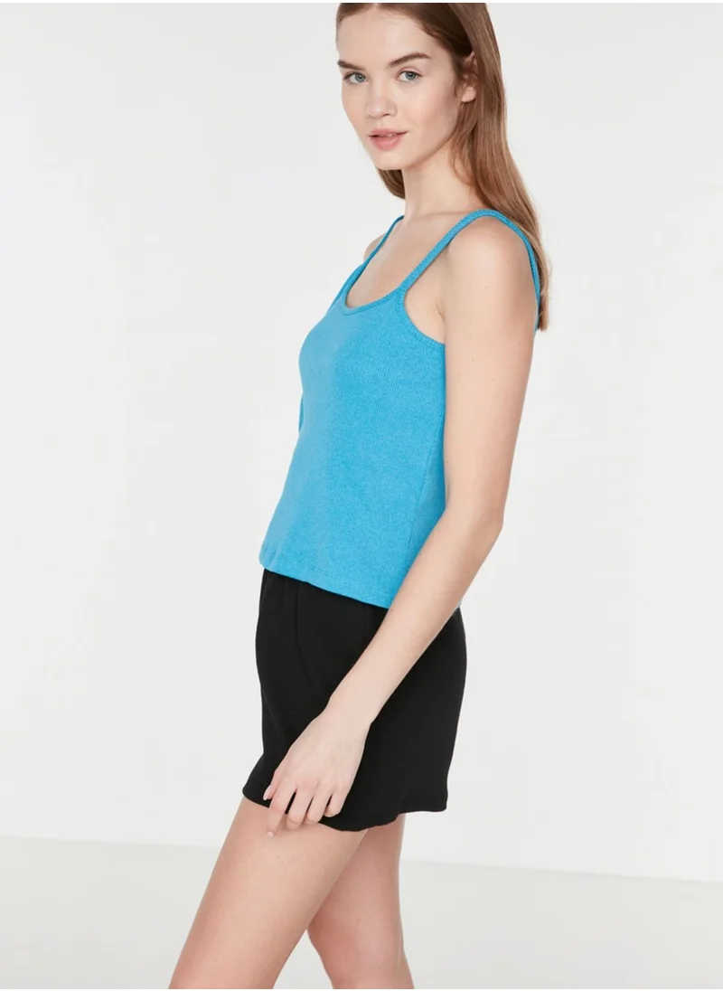 trendyol Strappy Knitted Top
