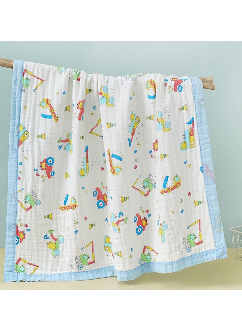 Pure Cotton Cartoon Printed Bath Towels