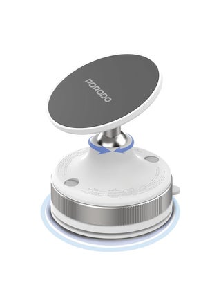 White - Magnetic Phone Mount - Flexible Angle