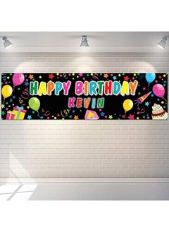 Tatuo Colorful Diy Birthday Banner Set Crafting Happy Birthday Poster Decoration By Alphabet Stickers Party Decorations Kit Bday Party Supplies  - Image 1