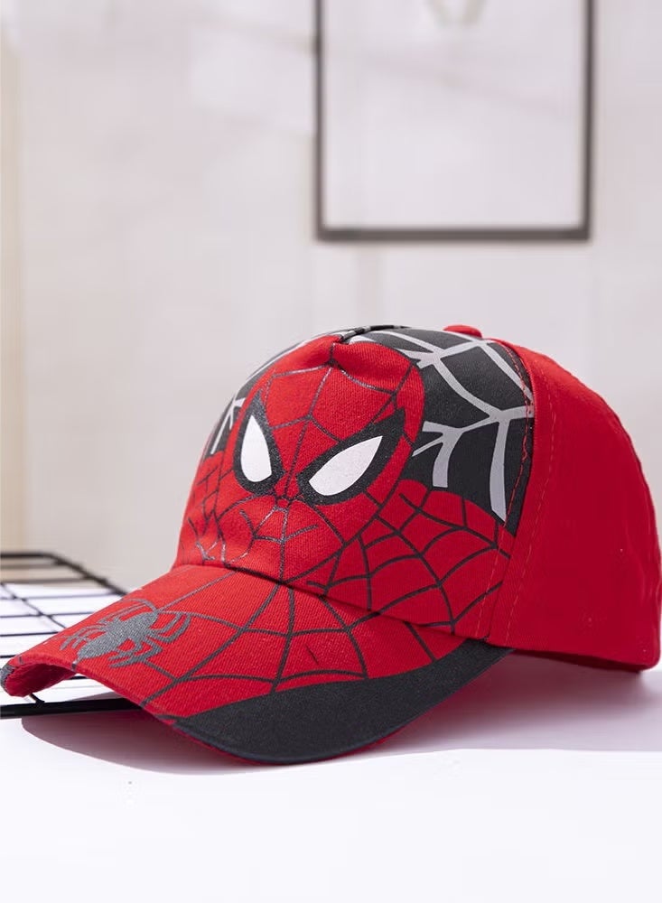 Children's cap, boy's Spider-Man baseball cap, baby's cartoon cap - Image 1