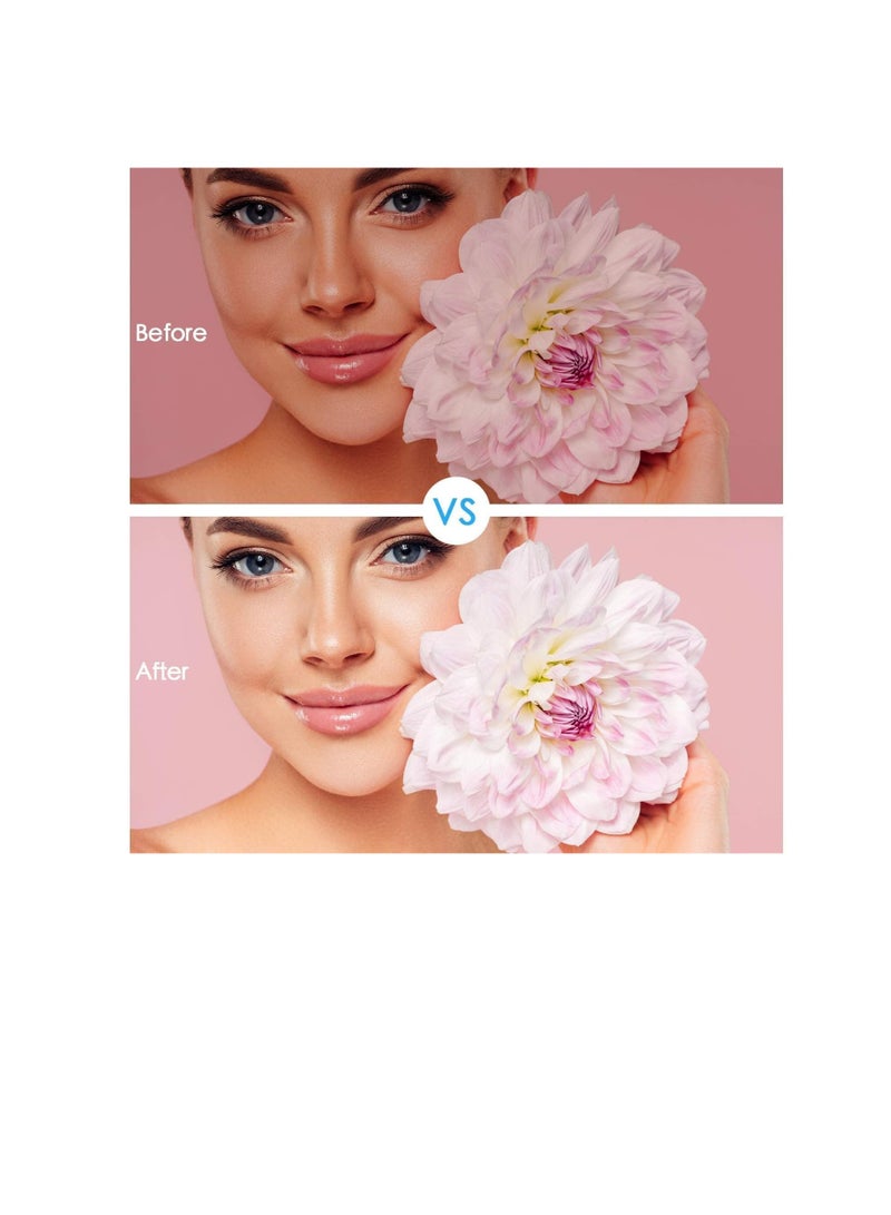 "Large 25 cm LED RGB Ring Light by Youstin for Camera & Phone, YouTube, Video Recording, Makeup | 212 cm Tripod Stand, Lightweight & Foldable, Bluetooth Remote Control"  - Image 2
