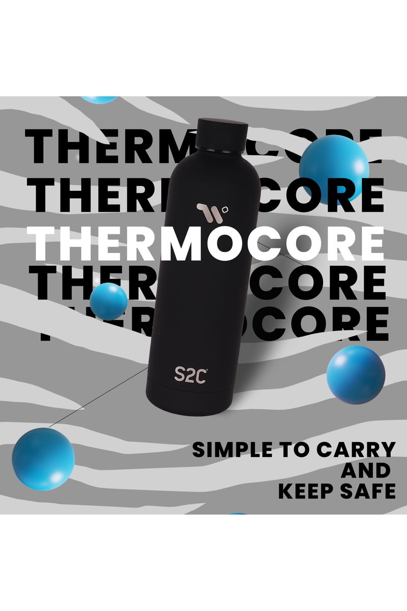 S2C Water Bottle Stainless Steel 750ml - Double Wall insulated Water Bottles for Hot Water Gym Bottle Stainless Steel Water Bottle for Kids School Flask Bottle Hot water bottle - Image 5