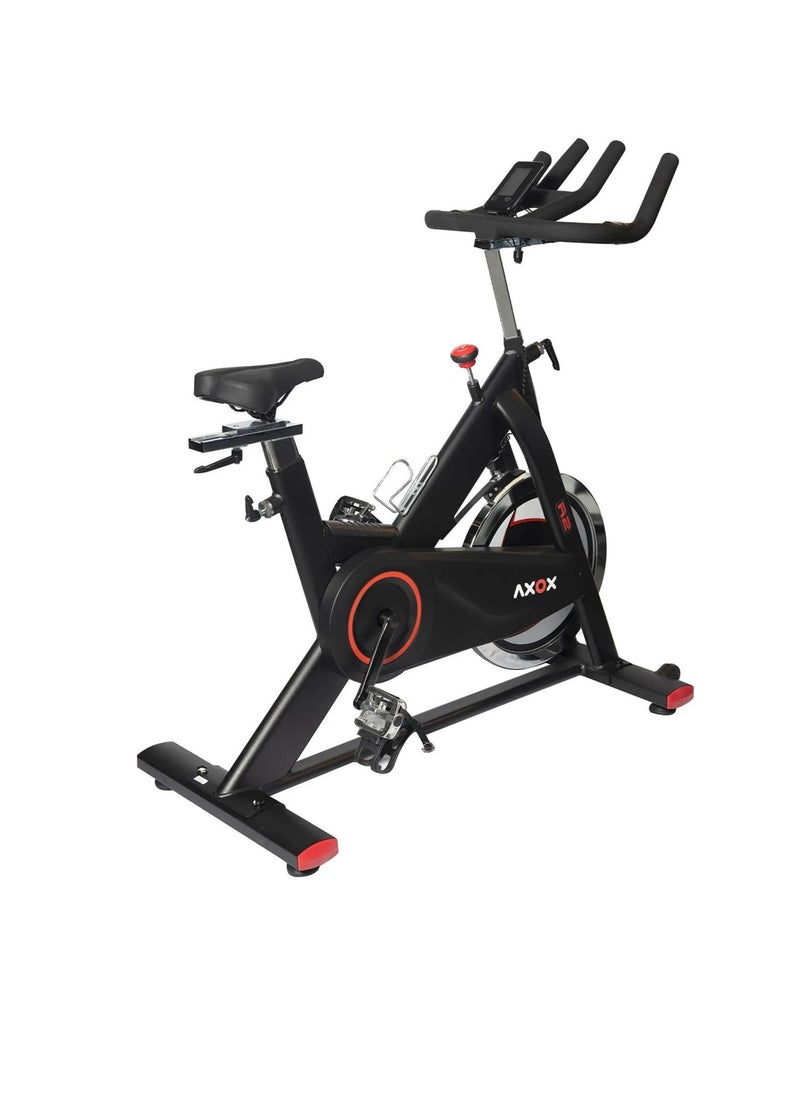 AXOX - Fitness S20-R2 Spinning Bike With Console – Premium Performance, Smart Features, And Ultimate Comfort For Intense Home Cycling Workouts - Image 1