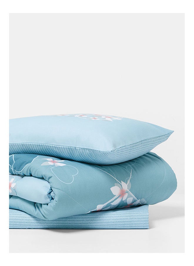 RISHAHOME طقم لحاف مفرد مكون من 3 قطع  - Image 2
