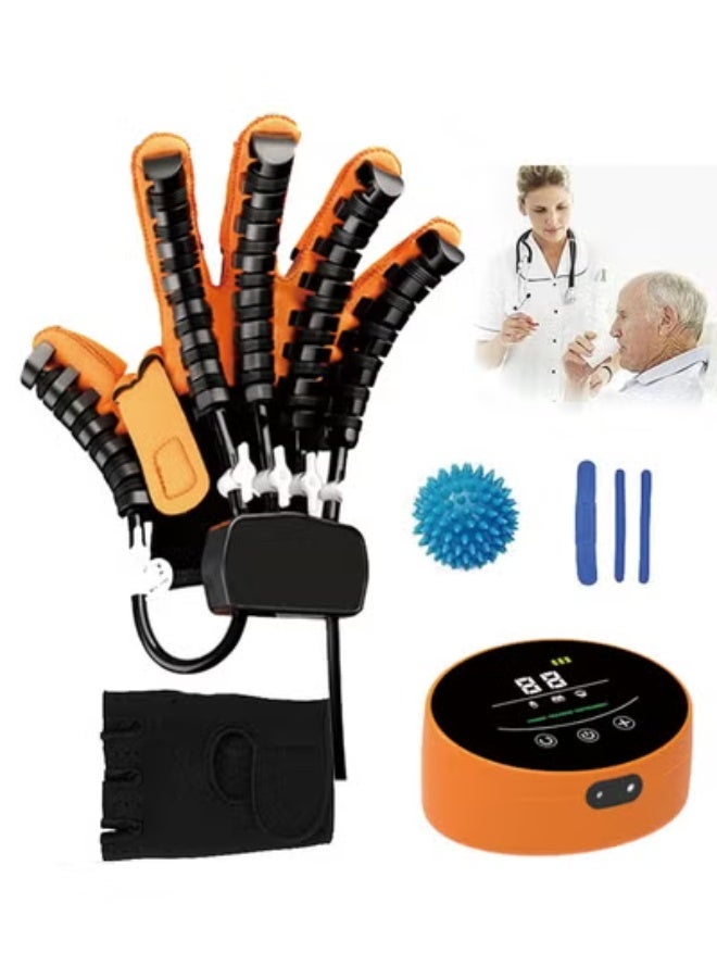 Hand Rehabilitation Robot Gloves,Finger Rehabilitation Gloves for Stroke Recovery Hand Strength Exercise and Adaptive Training Hemiplegic Finger Cerebral Palsy Equipment Relieve Hand Stiffness - Image 1