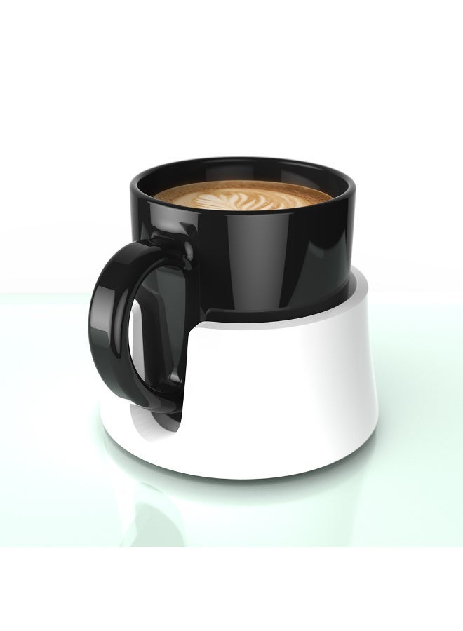 HIT PRODUCTS TableCoaster - Original Anti-Spill Table and Desk Cup Holder, Glacier White - RV and Boat Drink Holder, A Tip-Proof Coaster with Tacky Base and Walled Profile to Prevent Spilled Drinks - Image 1