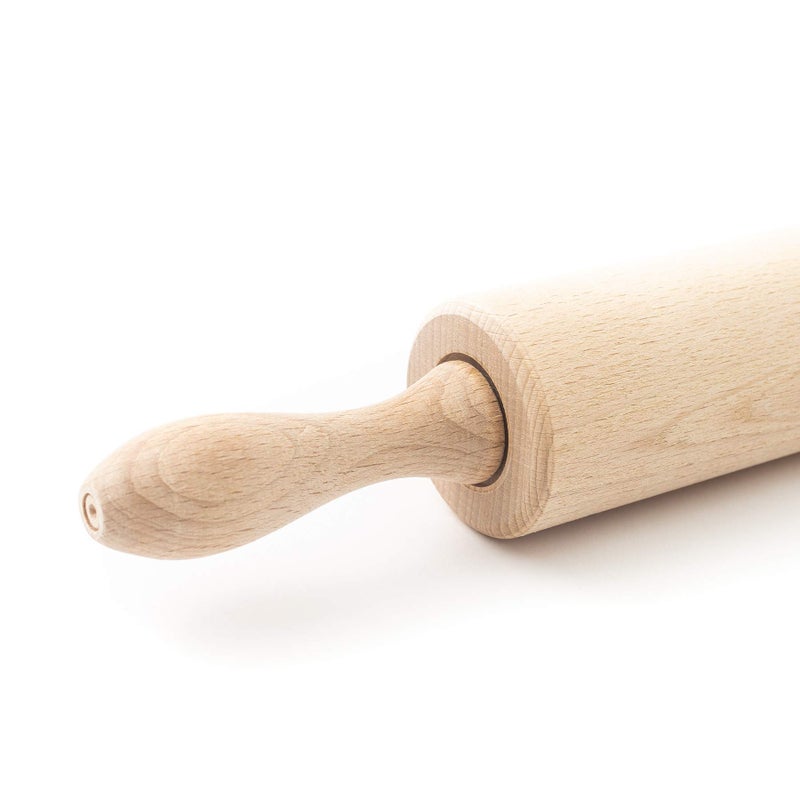 Tuuli Kitchen Professional Rolling Pin Beech Wood 44 x 5.5 cm - Image 1