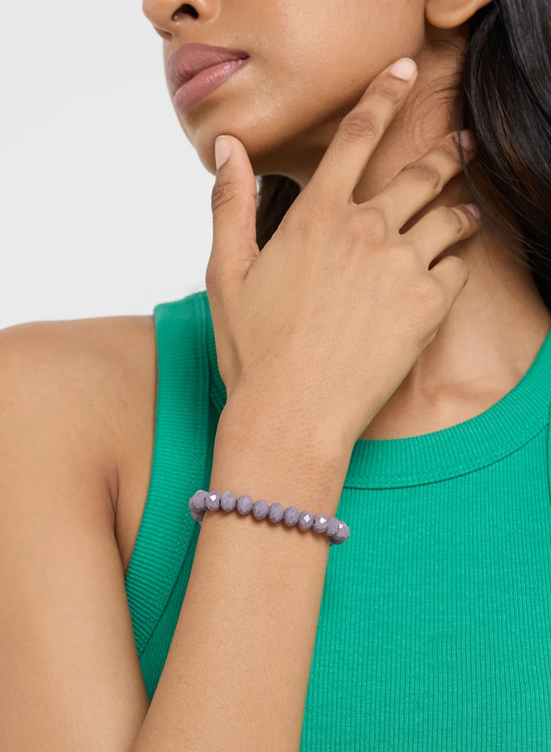 باكلي لندن Glass Bead Stacker Bracelet