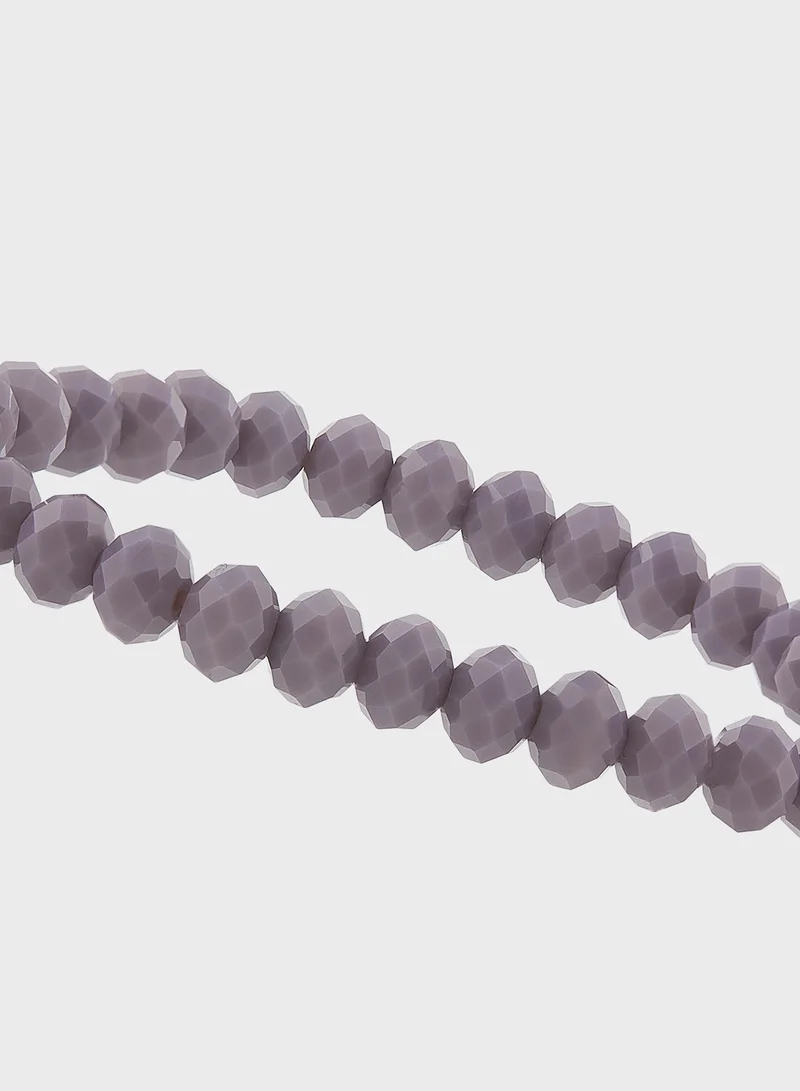 باكلي لندن Glass Bead Stacker Bracelet