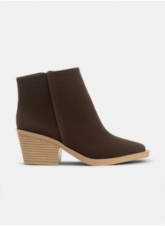 TGS Suede Zip Short Ankle Boot  - Image 2