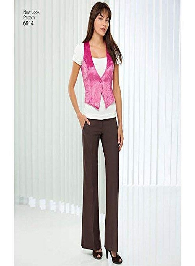New Look Sewing Pattern 6914 Misses Tops, Size A (4-6-8-10-12-14-16) - Image 4