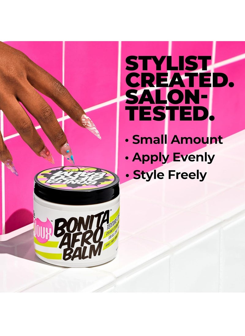 THE DOUX - The Doux BONITA AFRO BALM - Texture Styling Cream - Pomade for Women and Men - Add Shine, Softness, and Moisture to Your Curls - Flyaway Hair Tamer - Image 1