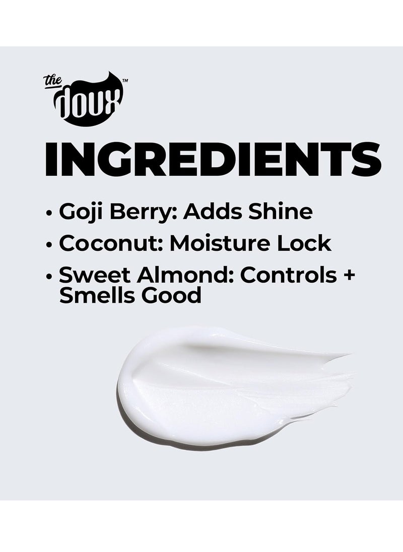 THE DOUX - The Doux BONITA AFRO BALM - Texture Styling Cream - Pomade for Women and Men - Add Shine, Softness, and Moisture to Your Curls - Flyaway Hair Tamer - Image 1