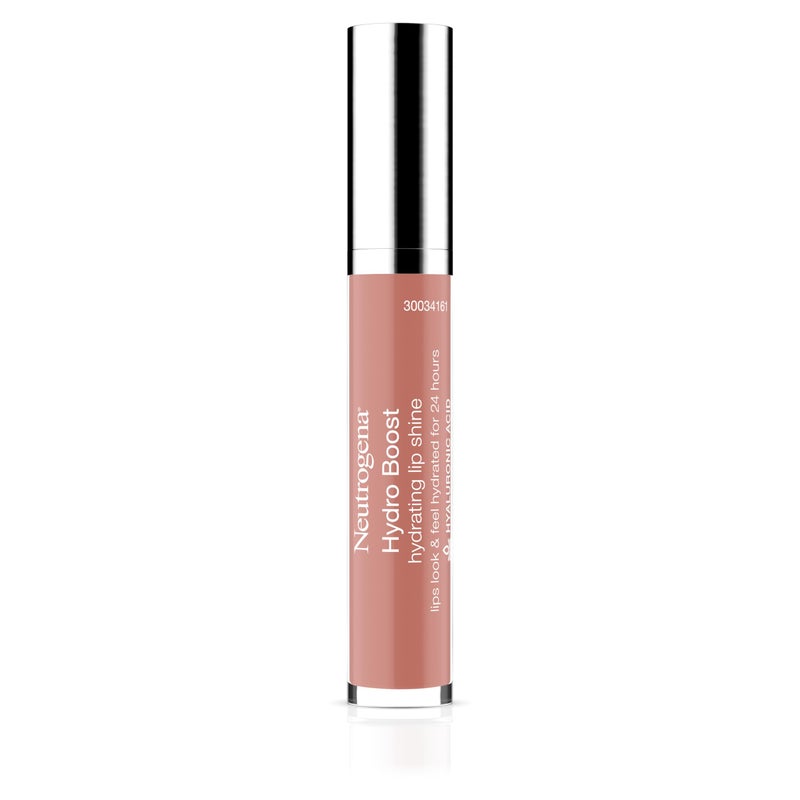 Neutrogena Hydro Boost Moisturizing Lip Gloss, Hydrating Non-Stick and Non-Drying Luminous Tinted Lip Shine with Hyaluronic Acid to Soften and Condition Lips, 20 Berry Brown, 0.10 oz - Image 1