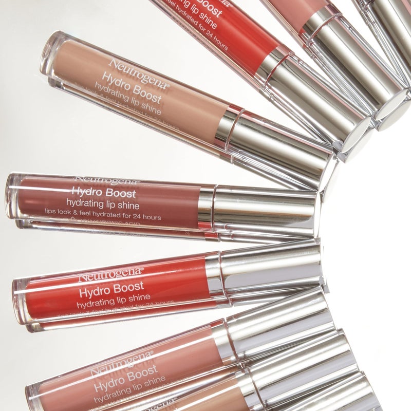 Neutrogena Hydro Boost Moisturizing Lip Gloss, Hydrating Non-Stick and Non-Drying Luminous Tinted Lip Shine with Hyaluronic Acid to Soften and Condition Lips, 20 Berry Brown, 0.10 oz - Image 3