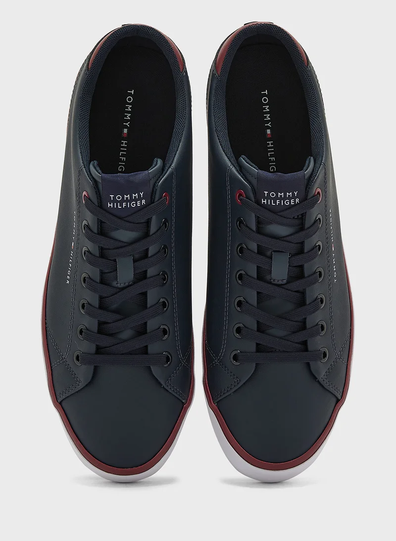 TOMMY HILFIGER Essential Leather Platform Trainers