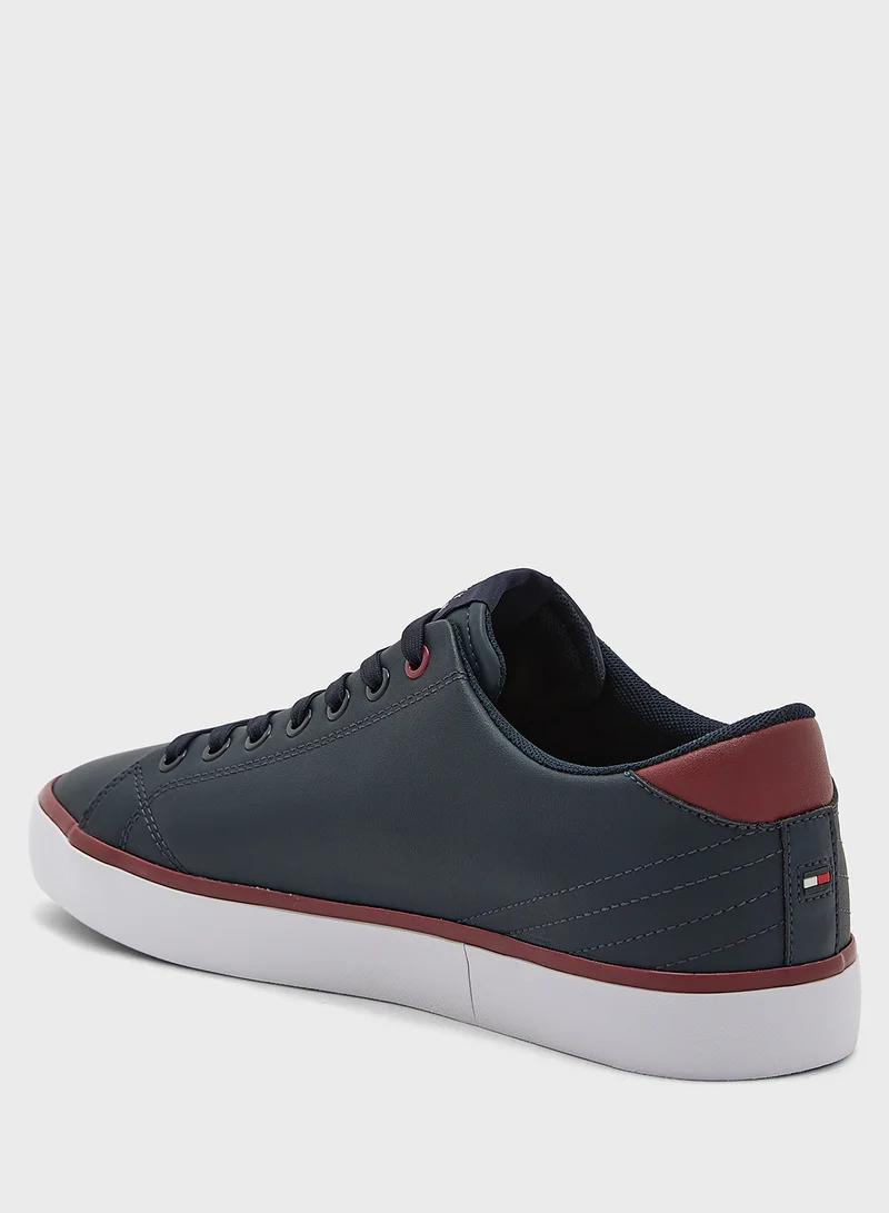 TOMMY HILFIGER Essential Leather Platform Trainers