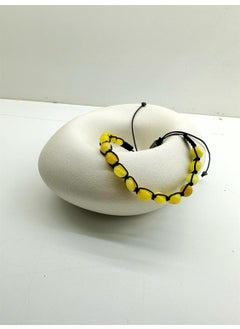 Kehribar Point Honey Color Macrame Bracelet  - Image 2