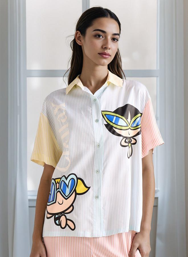 سبلاش فيڤ طقم بيجاما بطبعة فتيات القوة - Image 3