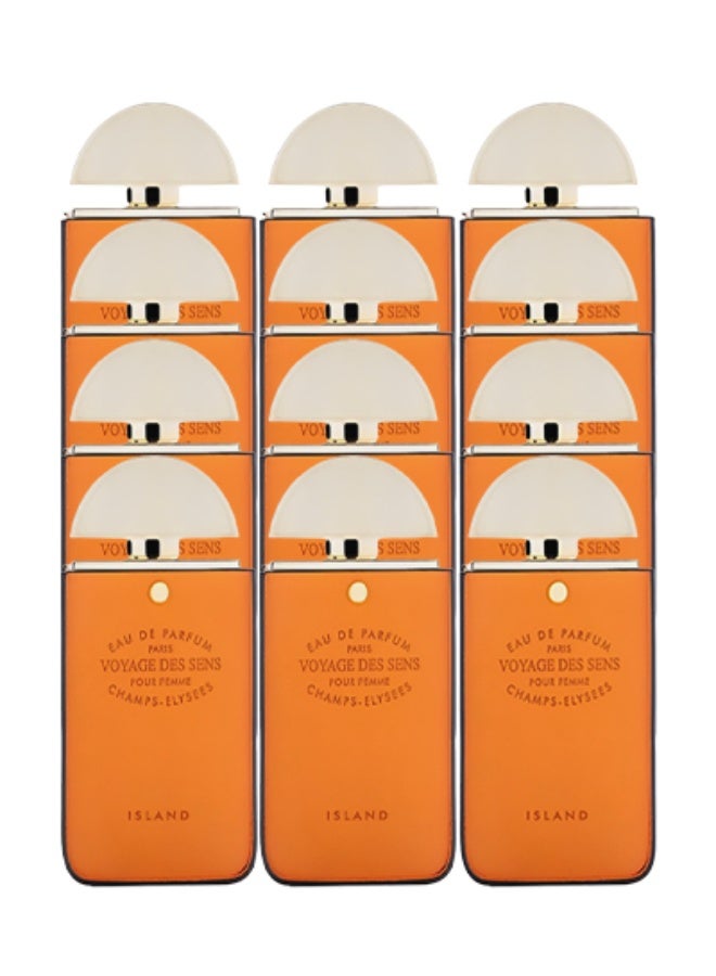 فاان 12 قطع عطر فوياج ديس سانس آيلاند للنساء 100 مل - Image 1