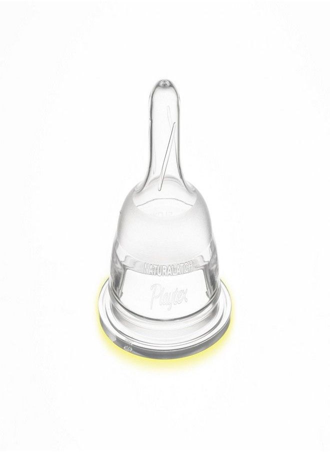 Diaper Genie Playtex Baby Naturalatch Most like Mom Silicone Baby Bottle Nipples, Fast Flow, Pack of 2 Nipples (Compatible with all Playtex Baby Bottles)  - Image 3