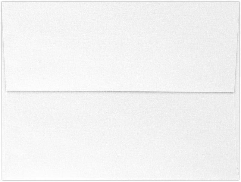 LUXPaper A7 Invitation Envelopes | Peel & Press | 5 1/4" x 7 1/4" | Crystal Metallic | 80lb. Text | 50 Qty - Image 2