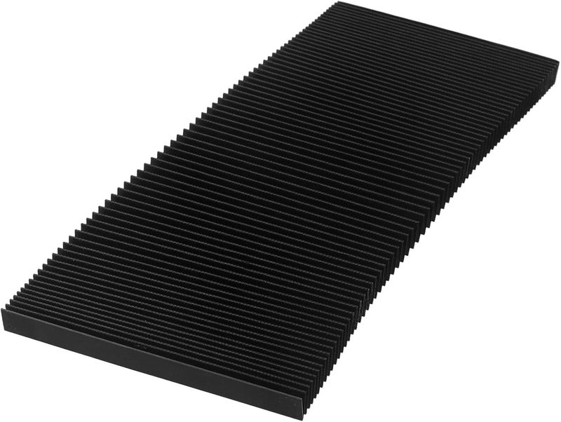 Milling Machine Protective Accordion Bellows Cover, Flexible Flat Shield For CNC Machine Tools With Dust And Oil Resistance(150mm) - Image 1