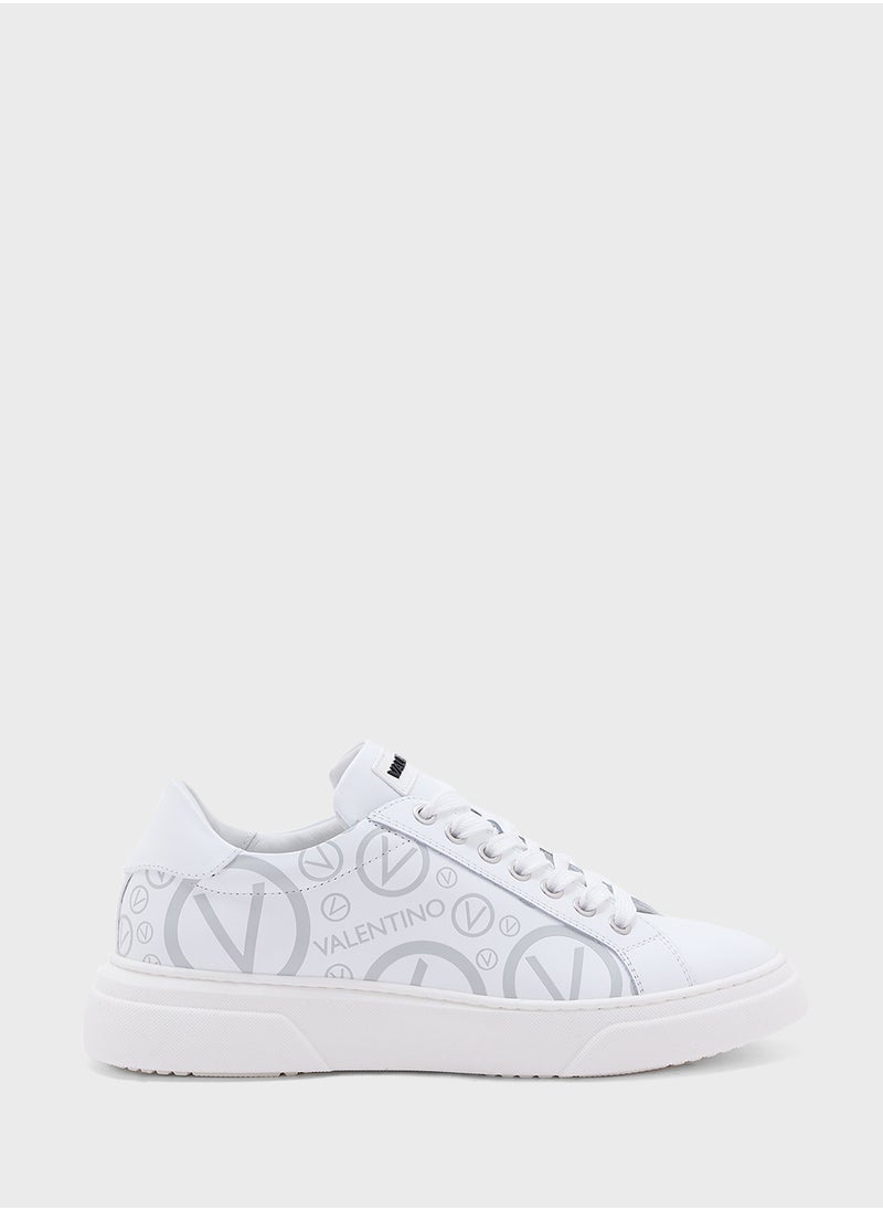 VALENTINO BY MARIO VALENTINO - Lace Up  Low Top Sneakers - Image 1