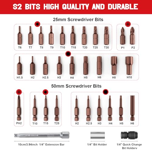 SUERCUP Digital Torque Screwdriver 1.5-88.5in-lbs./0.15-10Nm, ±1% Accuracy Screwdriver Torque Wrench Set with LED Alarm,Buzzer,Vibration,9 Preset Mode and Data Storage,for Bike,Guns,Scope Mounting - Image 5