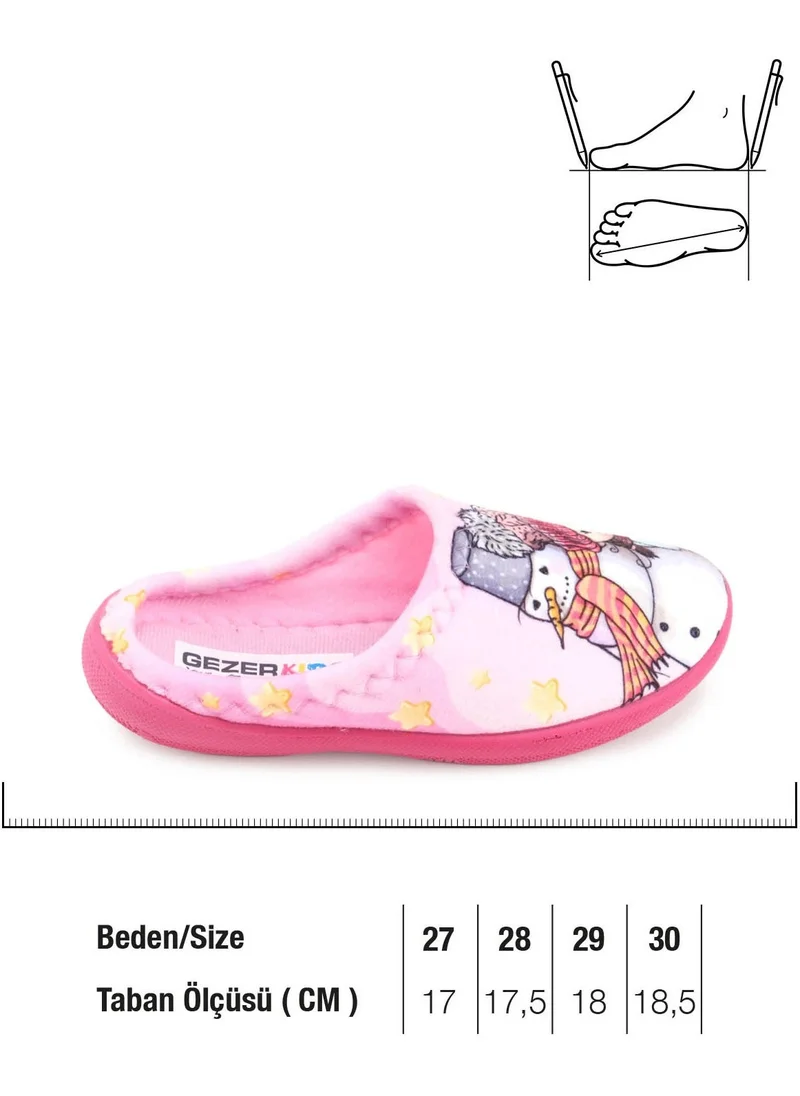 جيزر Girls Winter Comfortable Sole Home Garden Gondola Slippers
