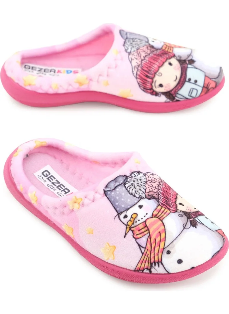 جيزر Girls Winter Comfortable Sole Home Garden Gondola Slippers