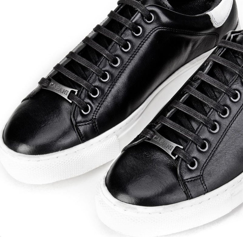 Cabani Women's Special Design Lace-up Casual Shoes 312M1166 Black  - Image 3