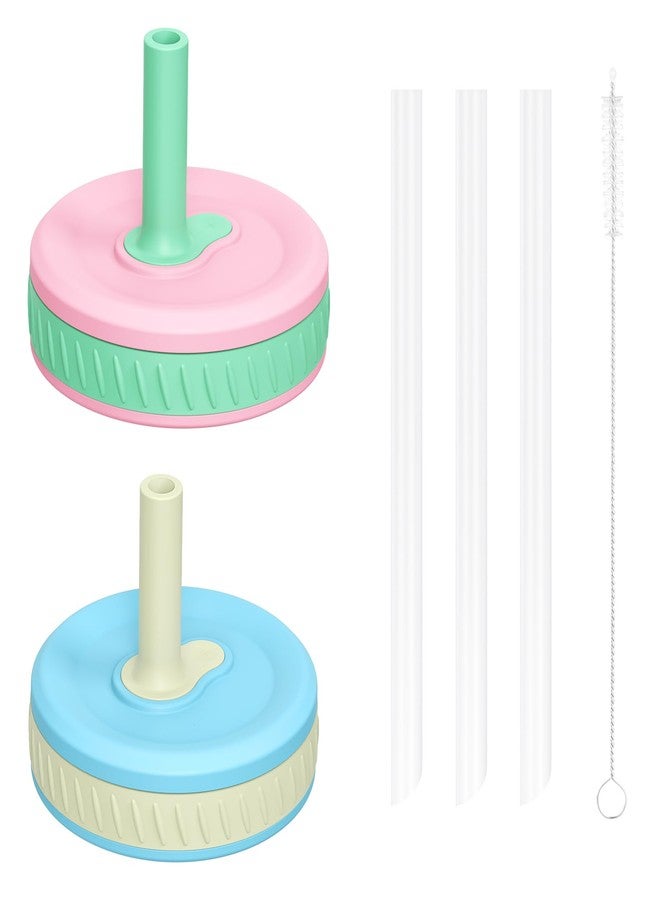 Tronco Replacement Lids for Elk and Friends, Pandaloo, Sursip, and Tronco Kids Cups (8oz/10oz/12oz/15oz) | Soft Silicone Spout, Spill-Resistant, BPA-Free, Easy to Clean, Durable Design - Image 1