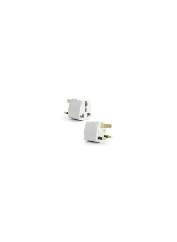 Electrical Travel Wall Plug Adapter White - Image 2