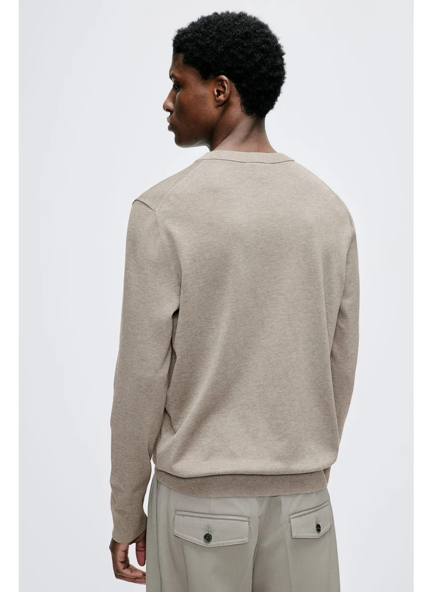 اتش اند ام Slim Fit Fine-Knit Jumper