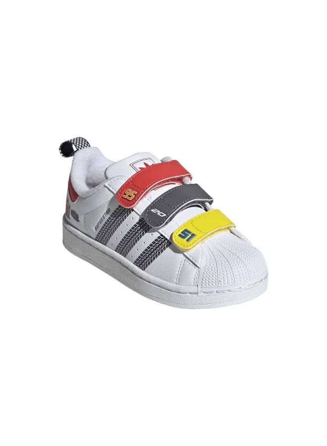 Adidas Adidas SUPERSTAR II CF C White CASUAL 0 FOR KIDS BOYS AND GIRLS 2.5