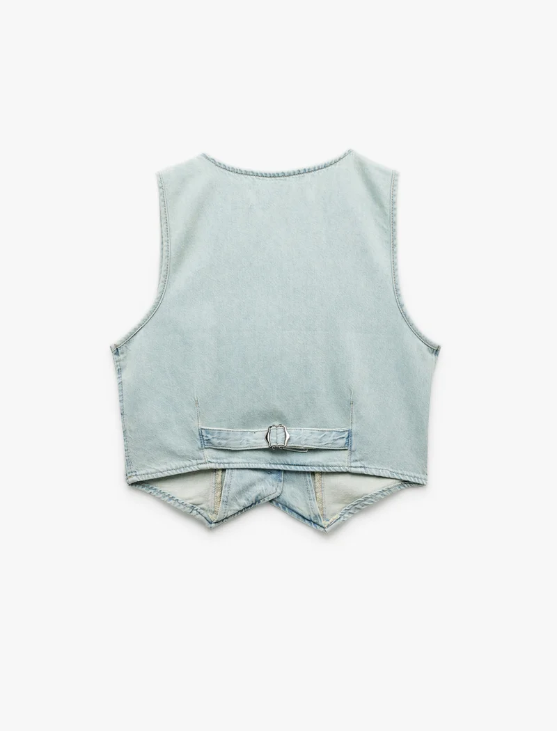 KOTON Denim Vest