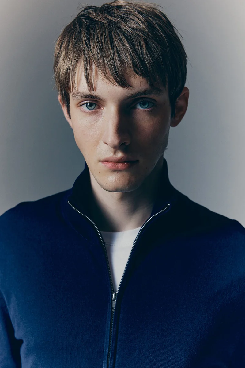 H&M Slim Fit Zip-through cardigan