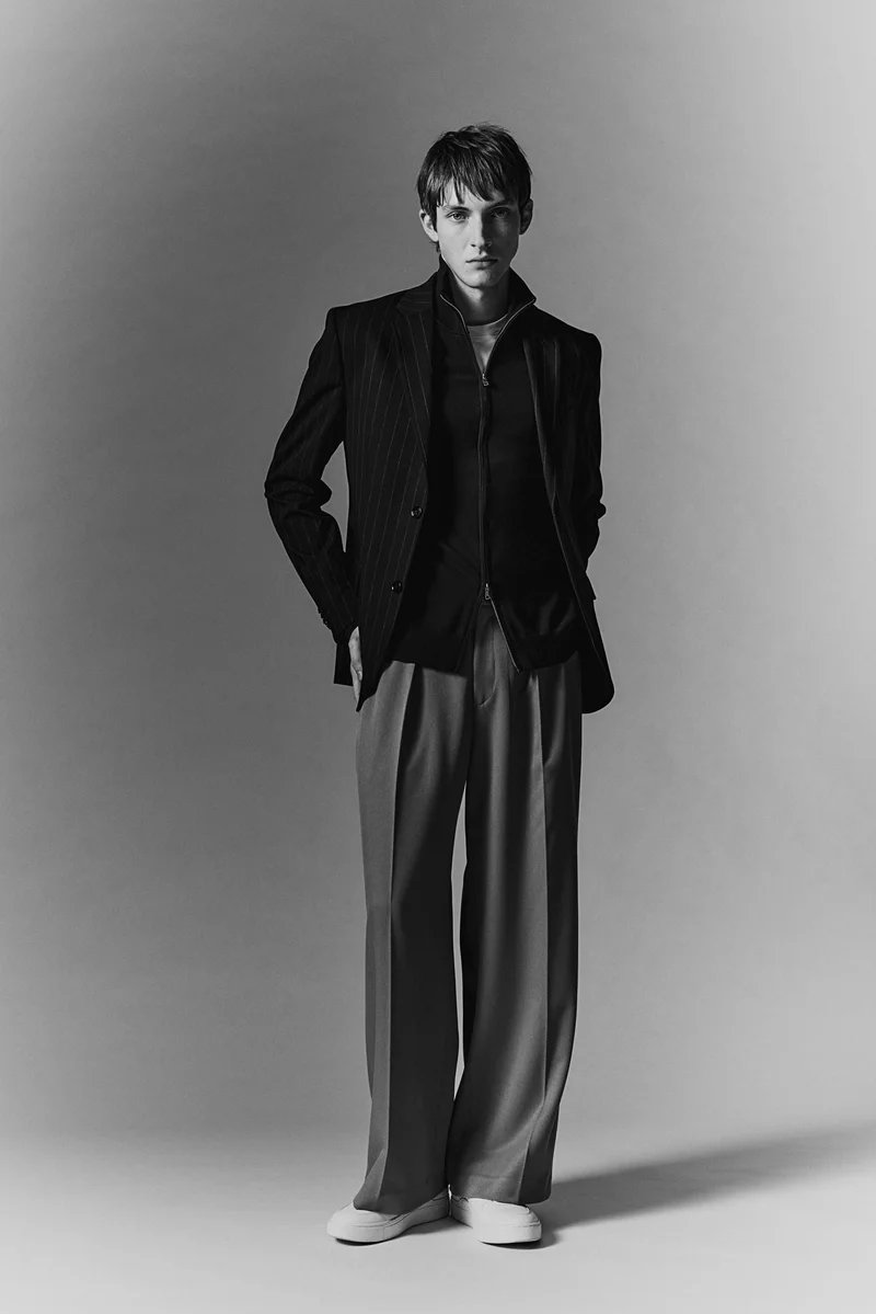 H&M Slim Fit Zip-through cardigan