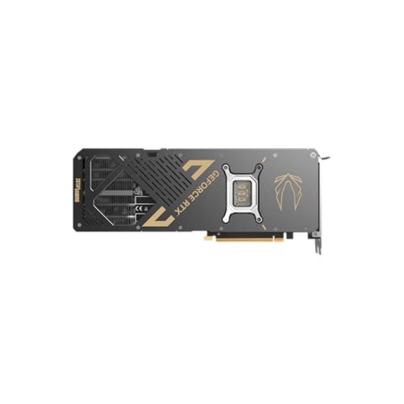 Gaming graphics card with GeForce RTX 5070 Ti, GDDR7 memory, black color, DLSS 4 and IceStorm 2.0 cooling for high-performance gaming - Image 4