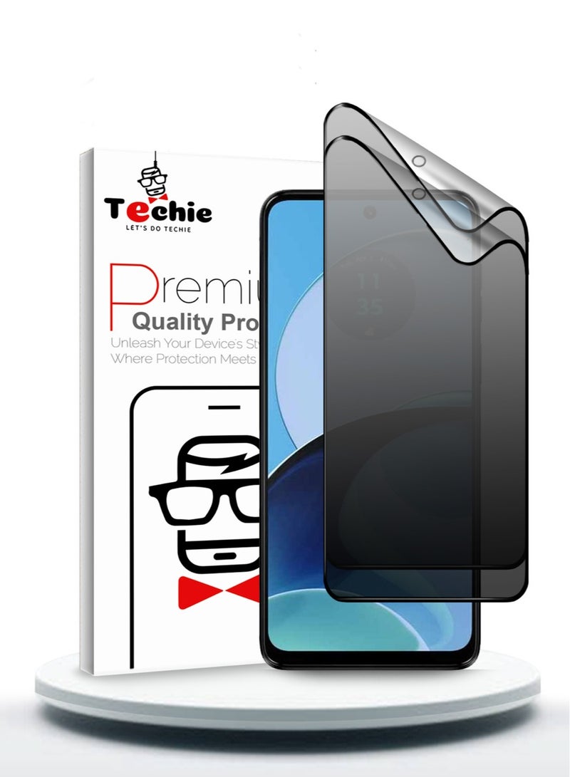 Techie مجموعة من قطعتين من واقي الشاشة المصنوع من السيراميك غير اللامع المقاوم للانفجار لهاتف Motorola Moto G14 - Image 1