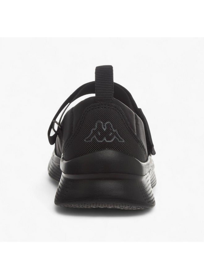 Kappa Girls' Pull Tab Detail School Shoes with Hook and Loop Closure  - Image 5