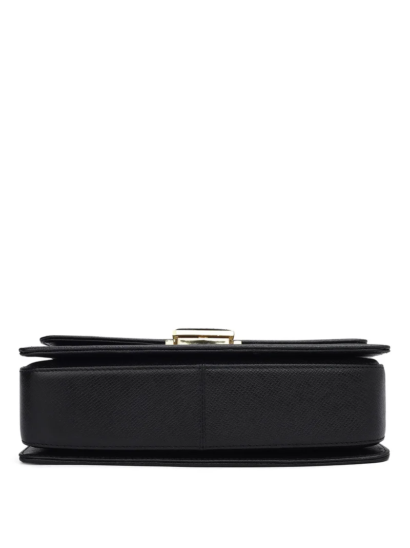 Da Milano  Da Milano Genuine Leather Black Sling Bag for Women | Best Price UAE