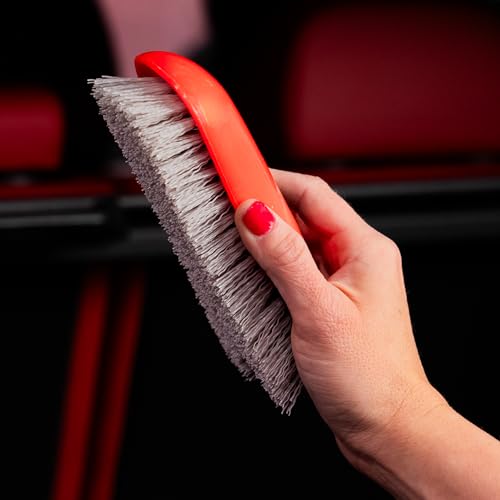 Mothers Stiff Bristle Carpet and Upholstery Cleaning Scrub Brush for Automotive, Home, Couch, Stain Remover - Image 3