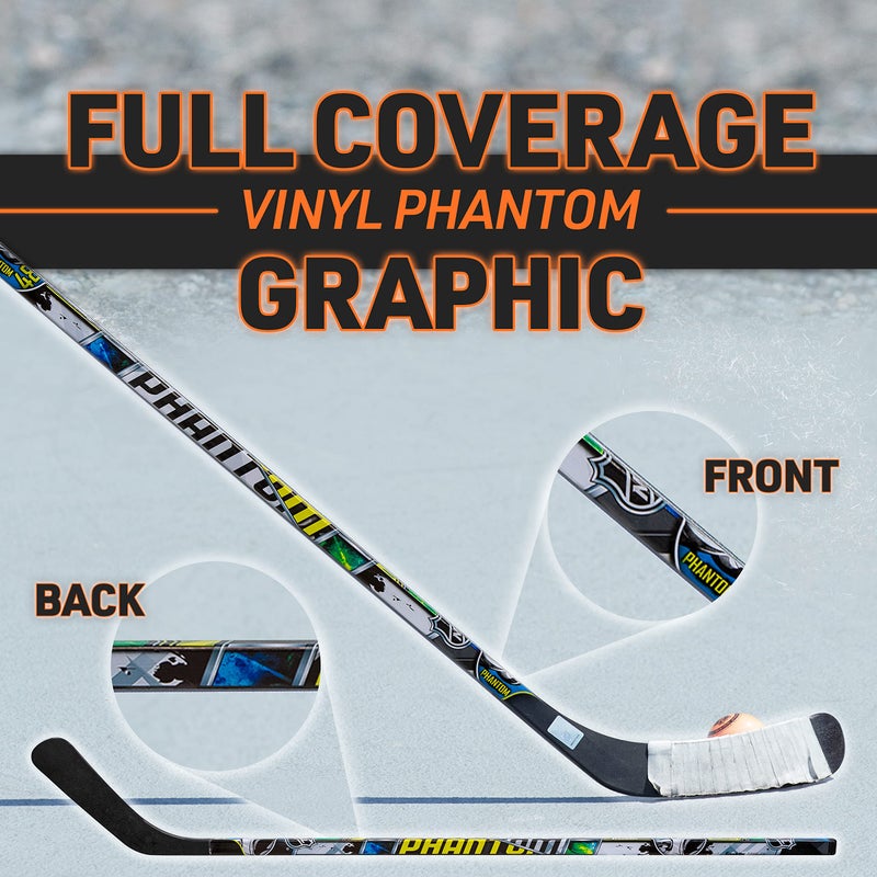 Franklin Sports NHL 1090 Phantom Street Hockey Stick - Kids Street Hockey Stick - 40" - Left Handed - Image 5