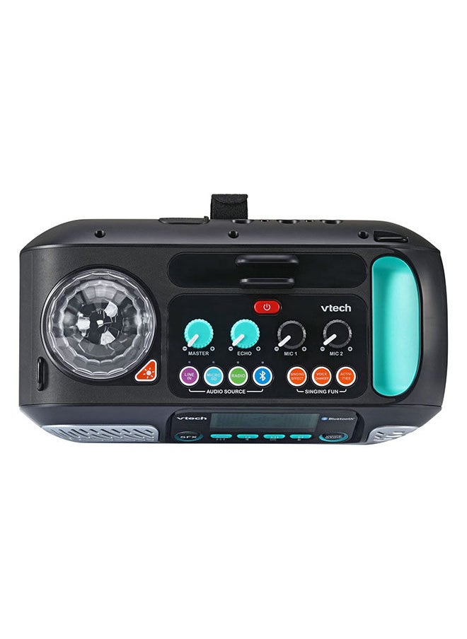 vtech كرسي كاراوكه سوبر ساوند، مكبر صوت محمول مع ميكروفون | لعبة موسيقية مناسبة للأولاد والبنات من ١٤ سنة وما فوق  - Image 5