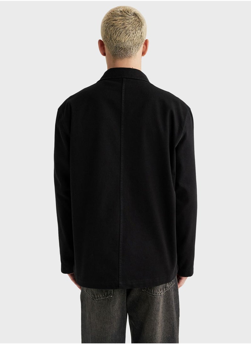 DeFacto - Man Relax Fit Long Sleeve Shirt - Image 1