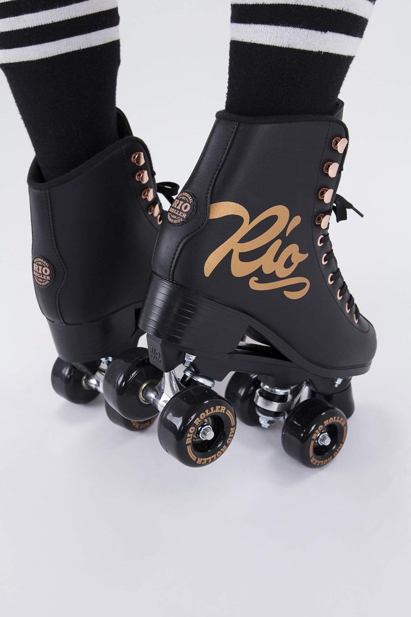 Rio Roller Rose Roller Skates - Unisex Indoor/Outdoor Quad Roller Skates for Women and Men - Image 4