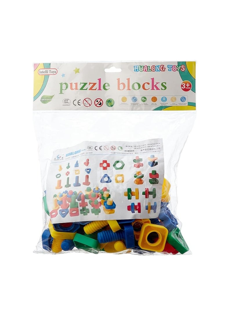 Generic - Constructor Puzzle blocks - Large (Assorted shapes) - Image 1